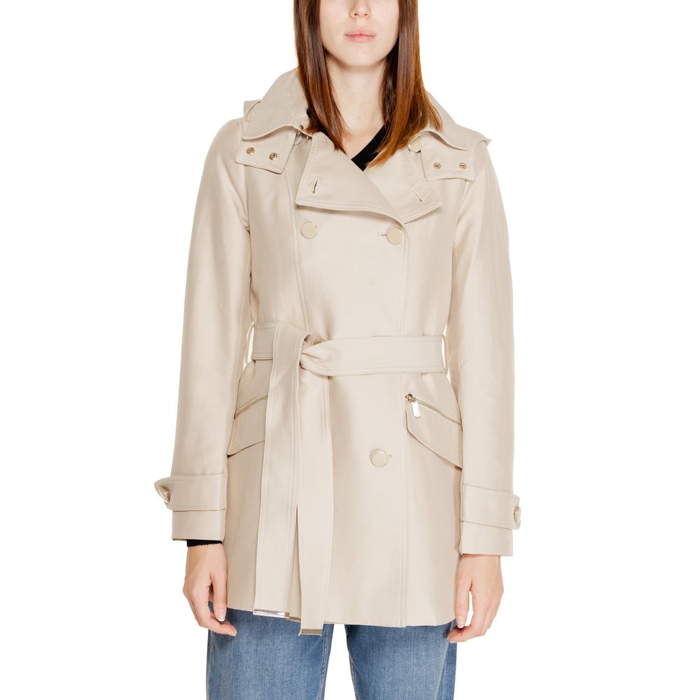Morgan De Toi Beigefarbener Polyester-Parka
