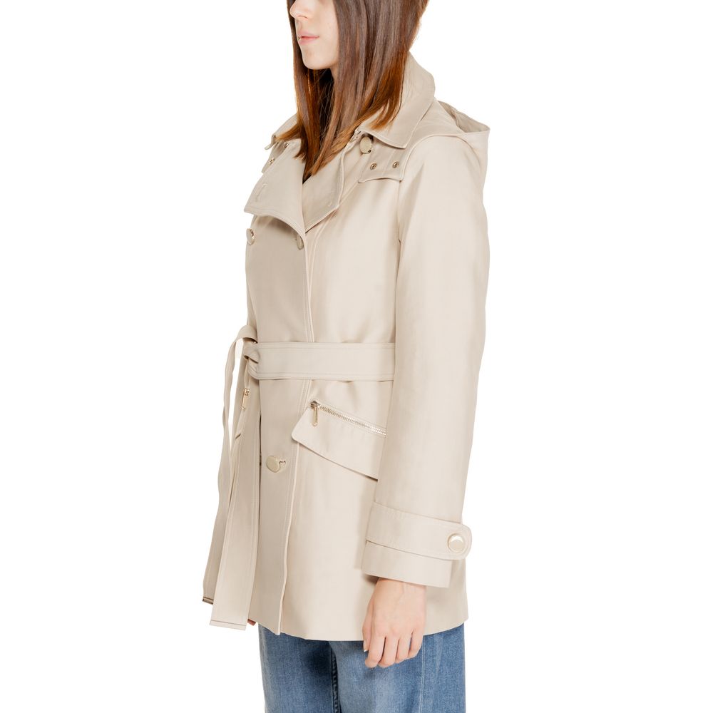 Morgan De Toi Beigefarbener Polyester-Parka