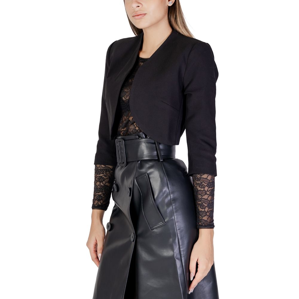 Morgan De Toi Schwarzer Polyester-Pullover
