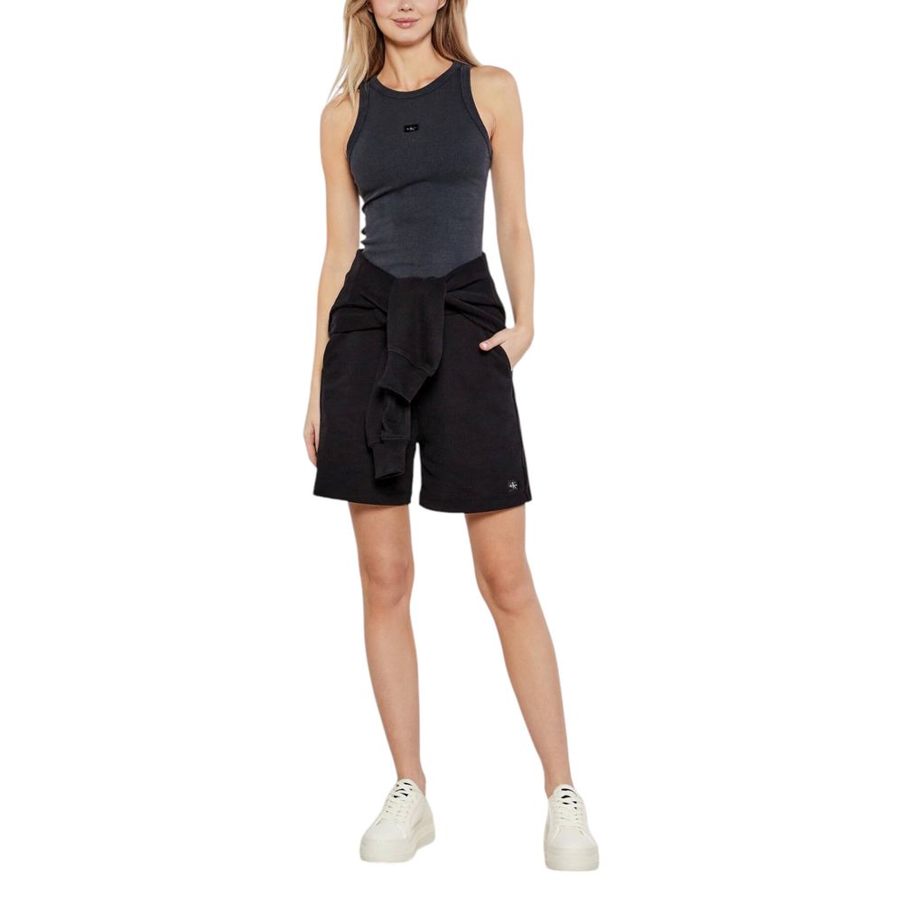 Calvin Klein Jeans Graues Tank-Top aus recycelter Baumwolle