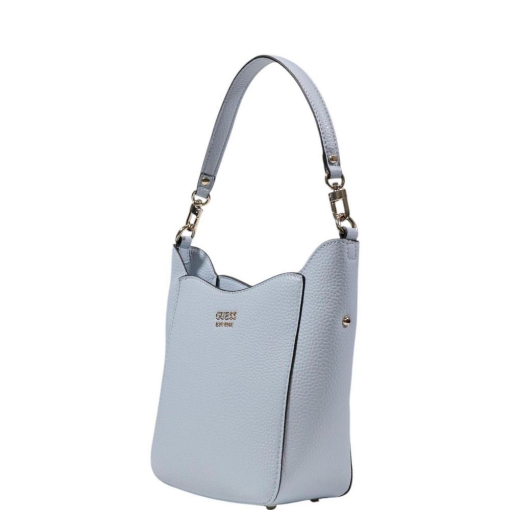 Guess Blaue Polyethylen-Handtasche