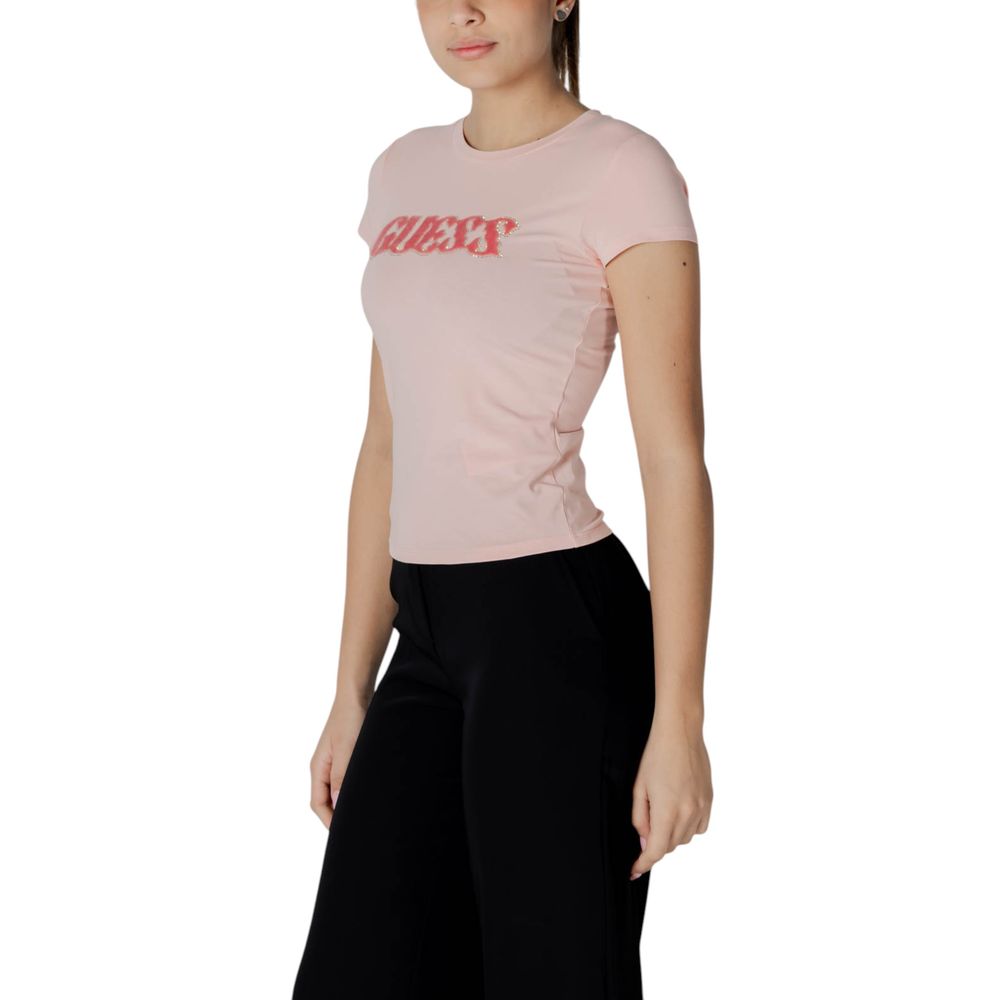 Guess Multicolor T-Shirt aus Baumwolle