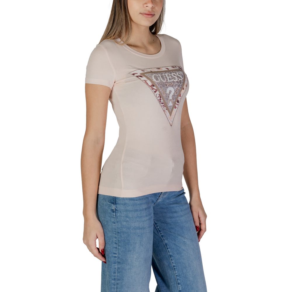 Guess Multicolor T-Shirt aus Baumwolle