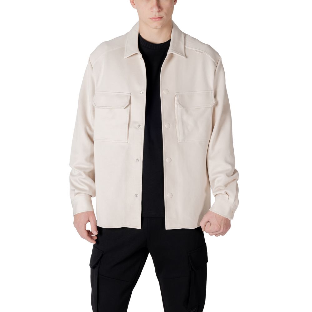 Antony Morato Sweatshirt aus cremefarbener Baumwolle