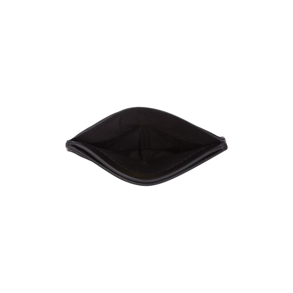 Tommy Hilfiger Schwarzer Leder-Kartenhalter