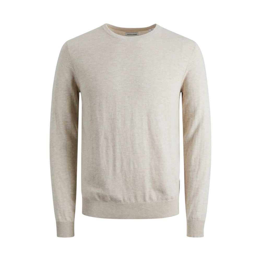 Jack Jones Beiger Baumwoll-Sweatshirt