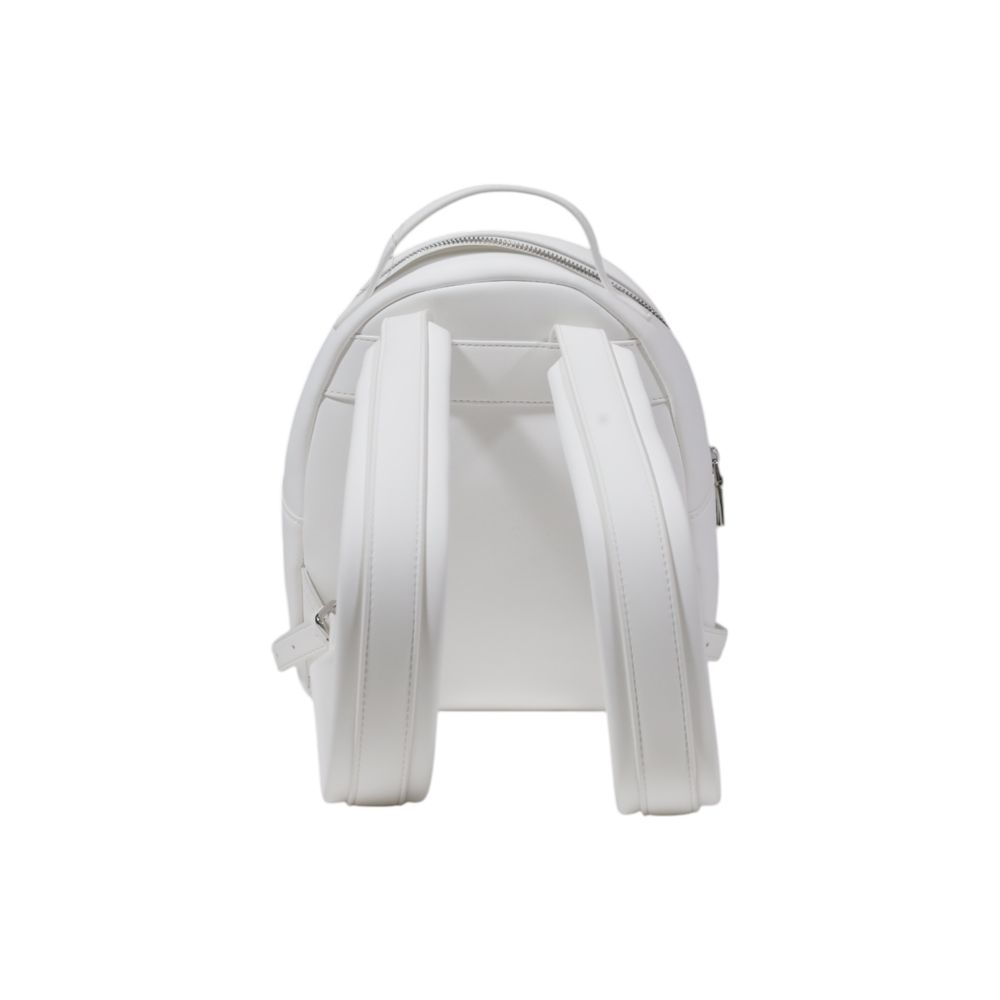 Love Moschino Weißer Polyethylen-Rucksack