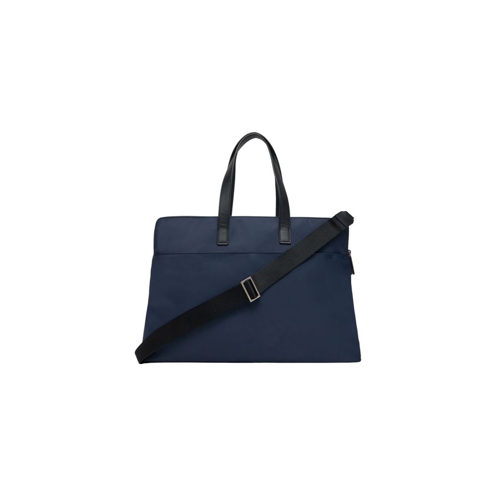 Calvin Klein Blaue Tasche aus recyceltem Polyester