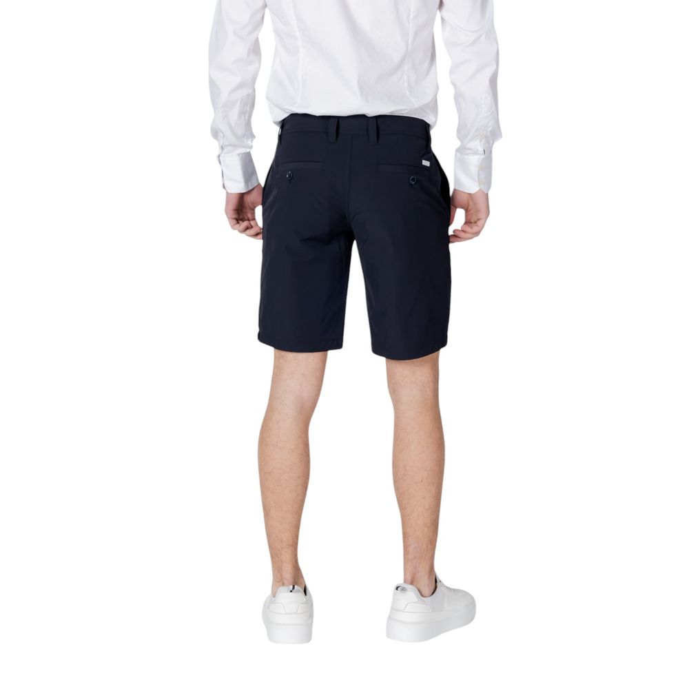 Armani Exchange Blaue Polyamid-Bermudas
