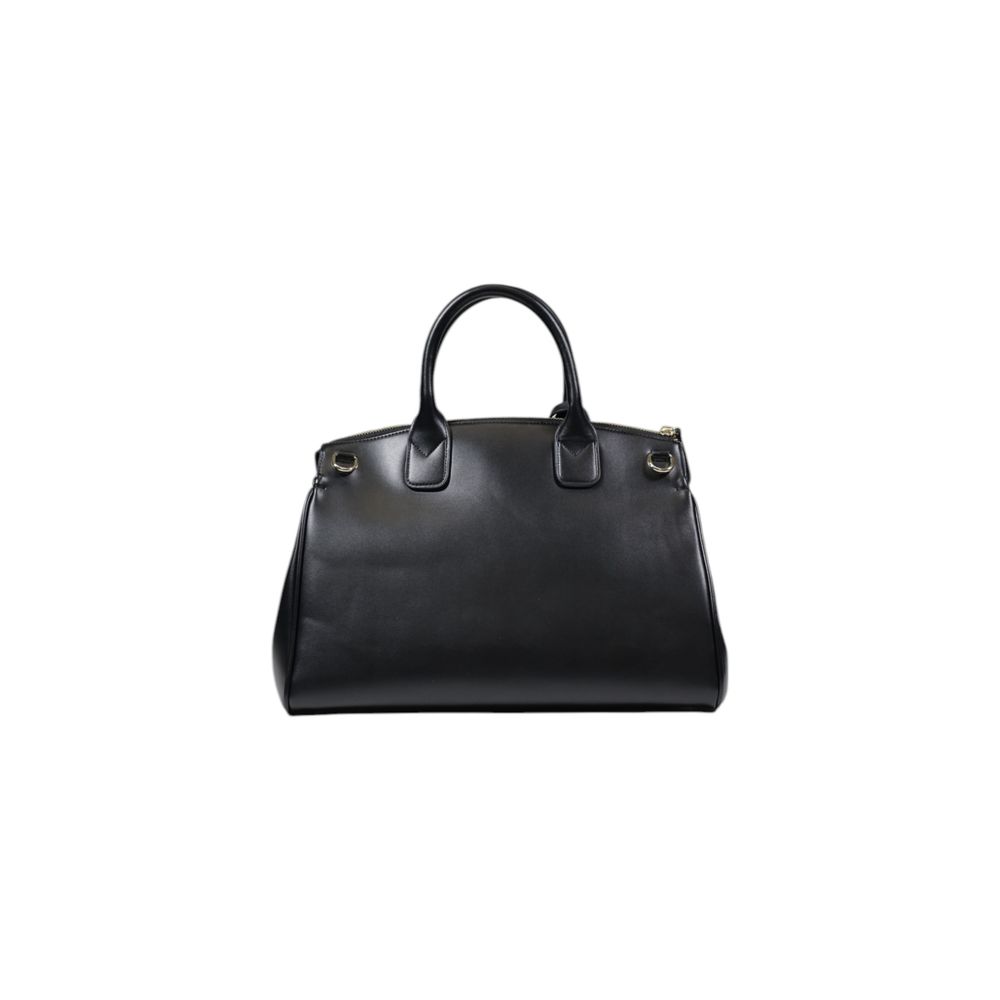 Armani Exchange Schwarze Polyester Handtasche