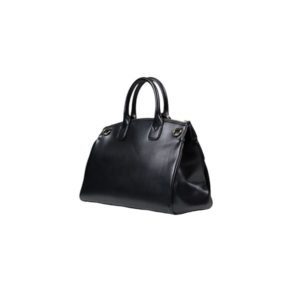 Armani Exchange Schwarze Polyester Handtasche