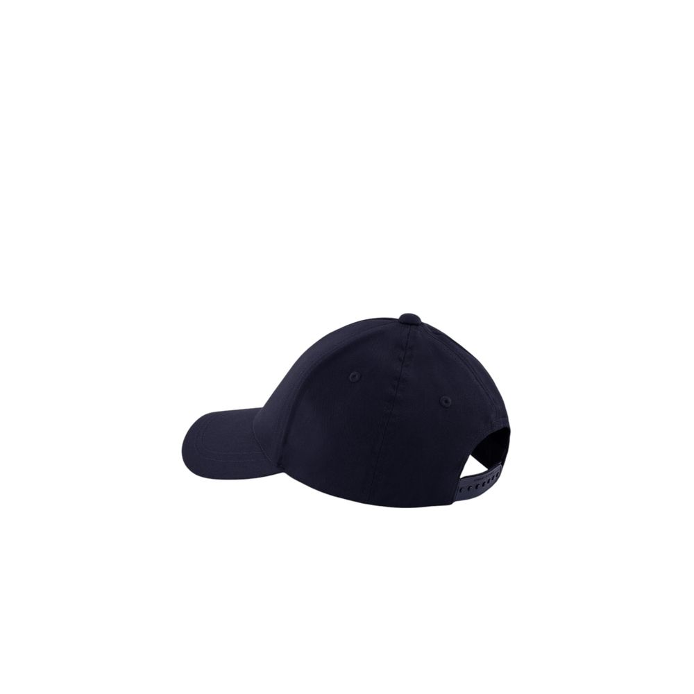 Armani Exchange Blaue Baumwollkappen Baseballmütze