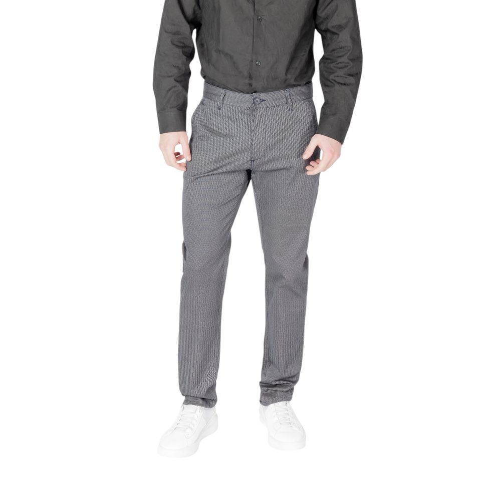 Armani Exchange Blaue Baumwoll-Skinny-Hose