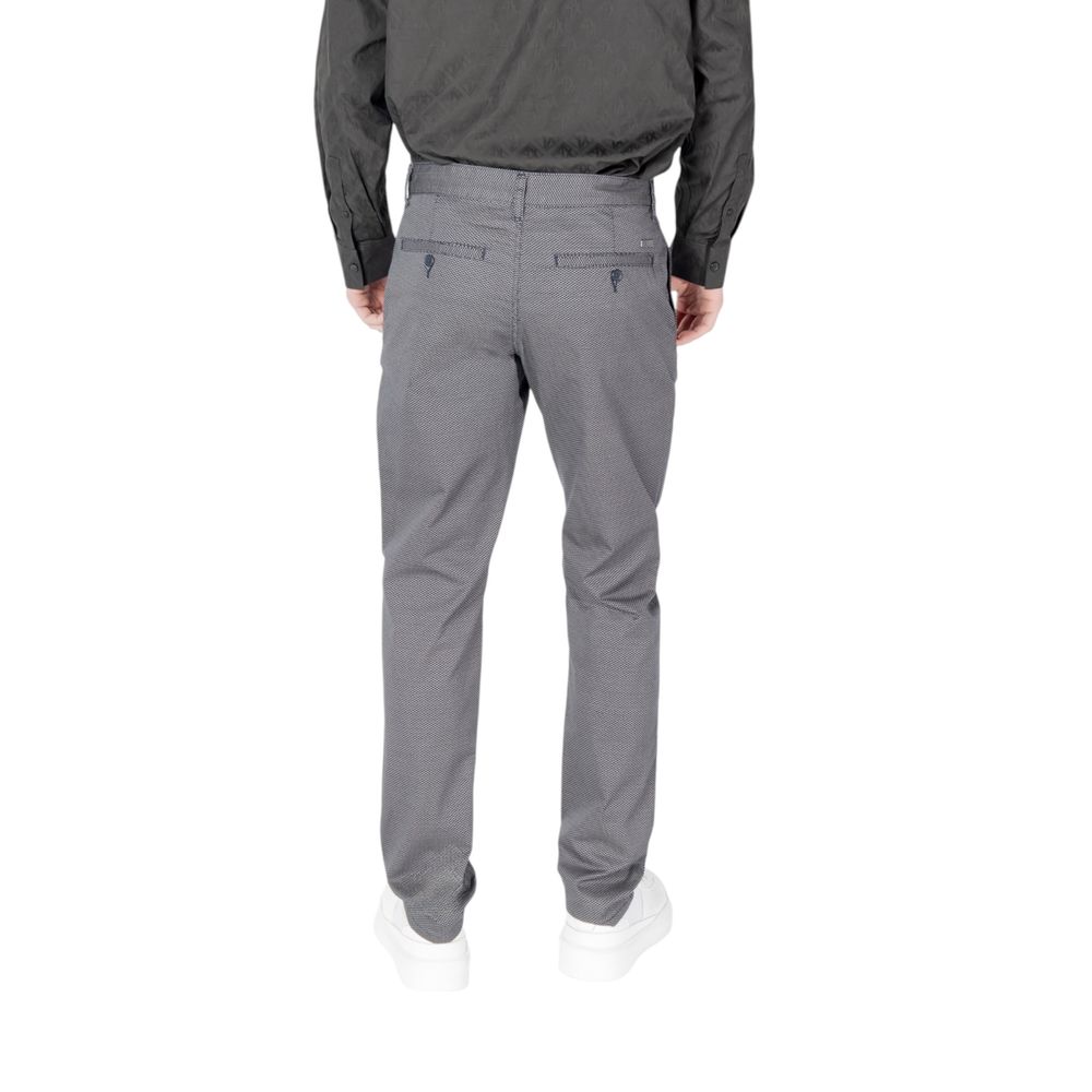 Armani Exchange Blaue Baumwoll-Skinny-Hose