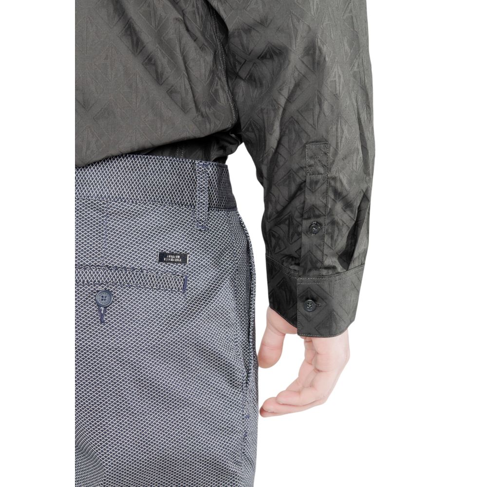 Armani Exchange Blaue Baumwoll-Skinny-Hose