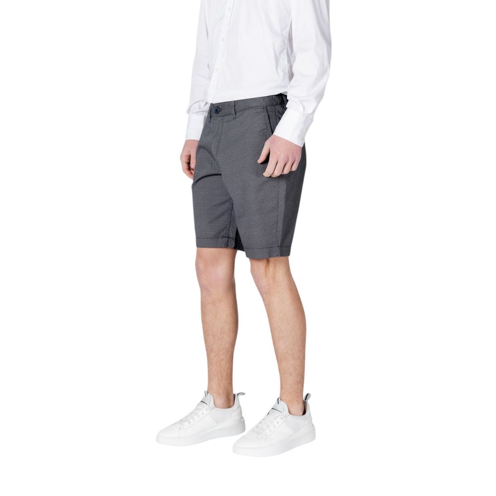 Armani Exchange Blaue Baumwollshorts