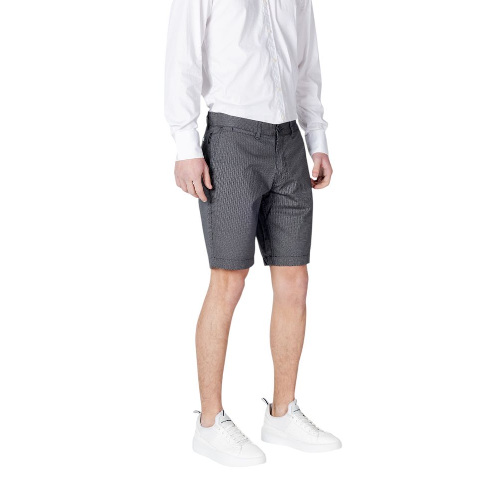 Armani Exchange Blaue Baumwollshorts