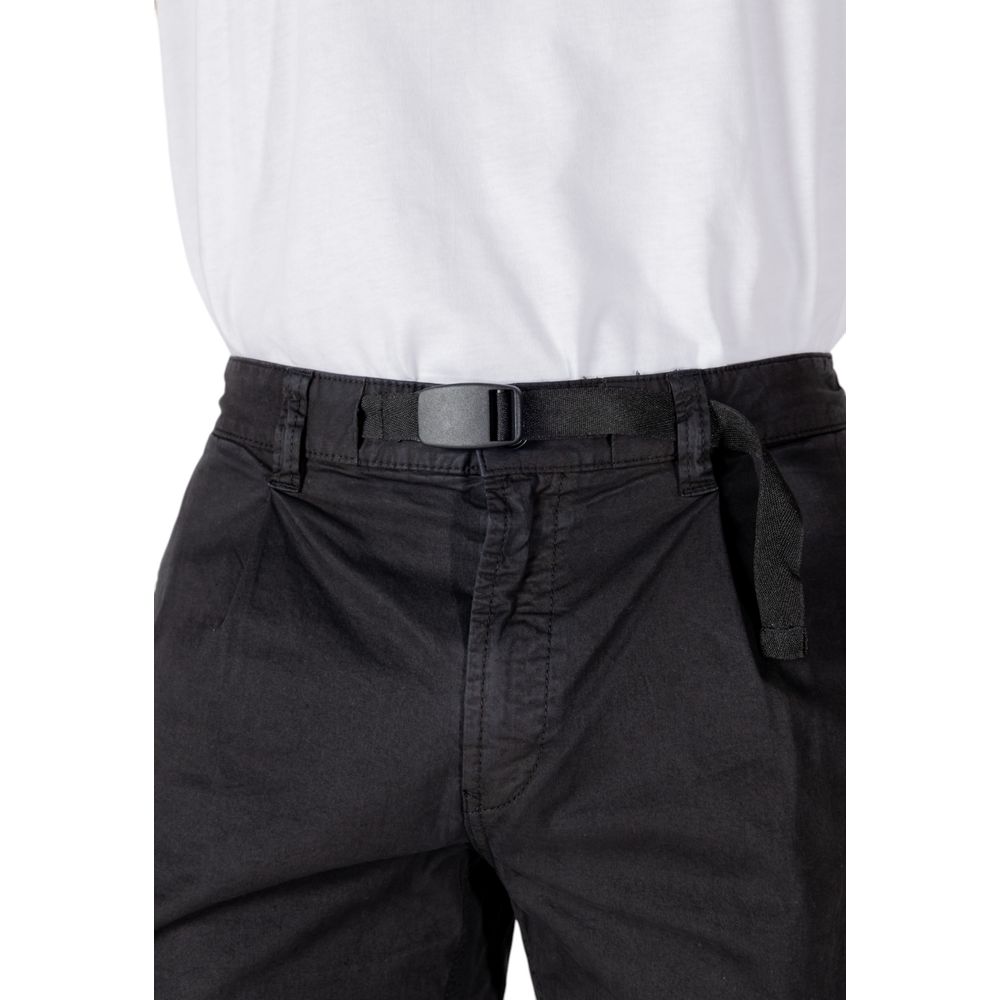 Hugo Boss Schwarze Baumwoll-Bermudas