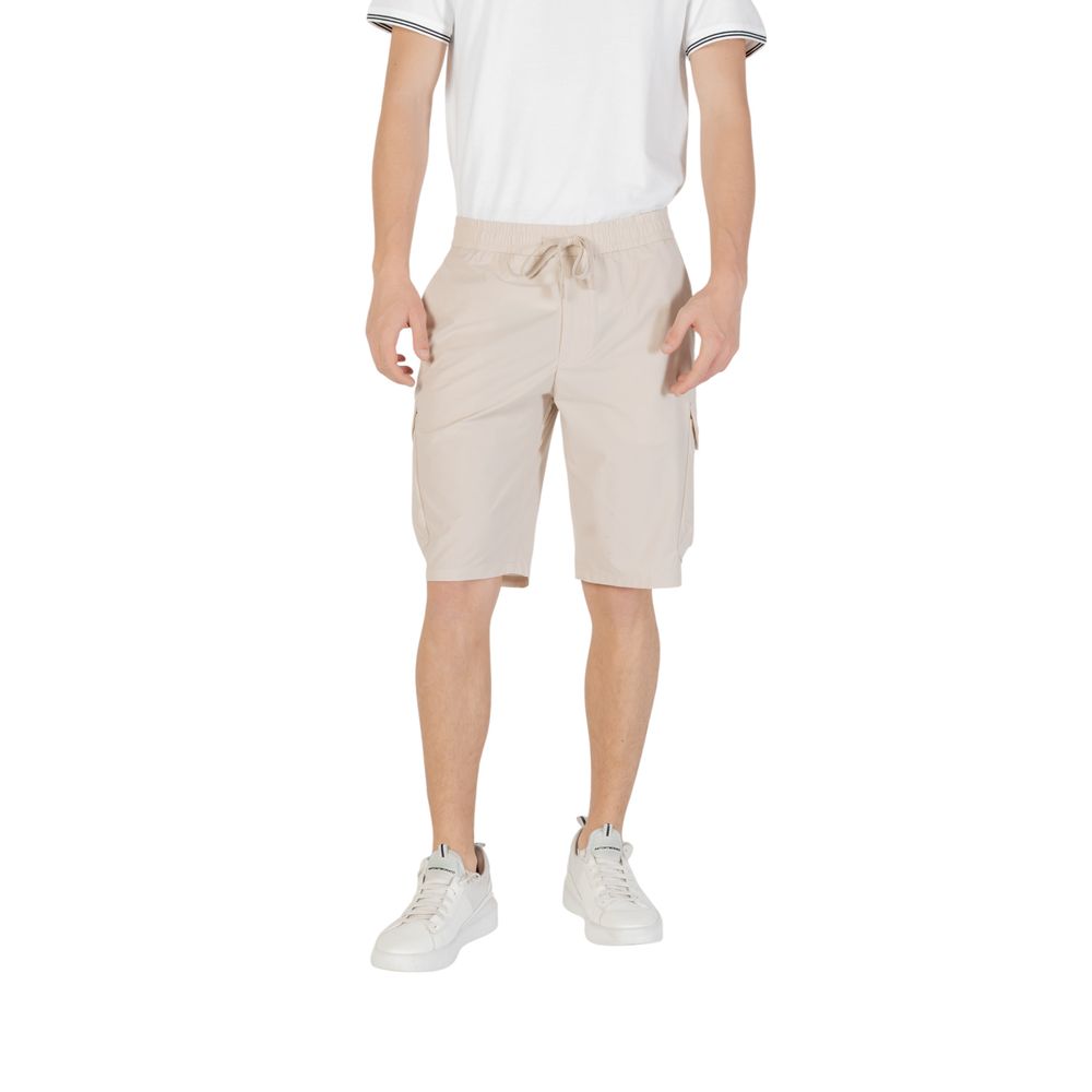 Hugo Boss Beige Polyester Bermudas