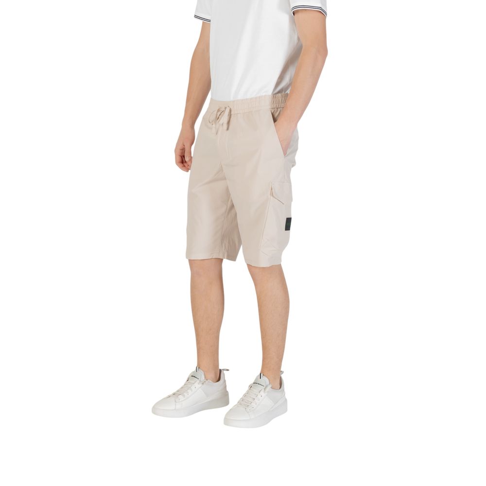 Hugo Boss Beige Polyester Bermudas