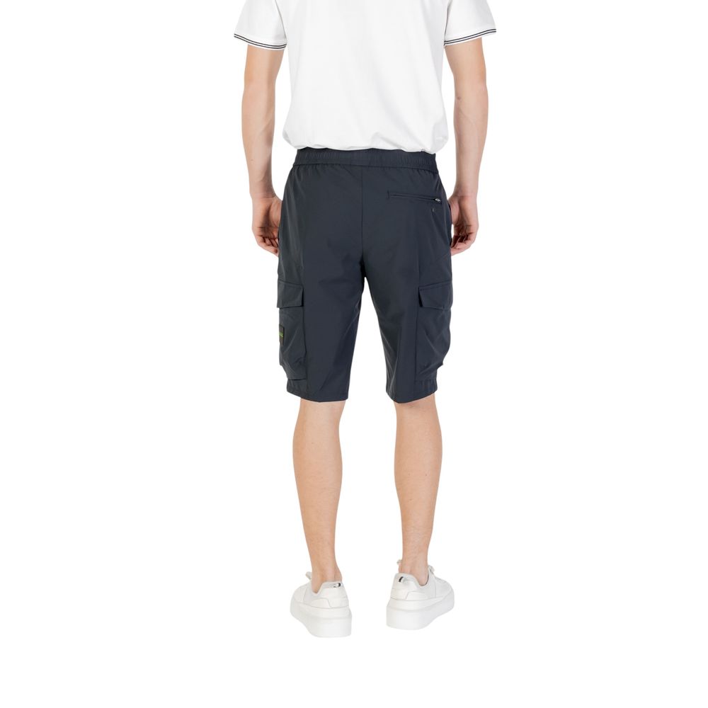 Hugo Boss Blaue Polyester-Bermudas