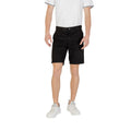 Hugo Boss Black Cotton Bermuda Shorts