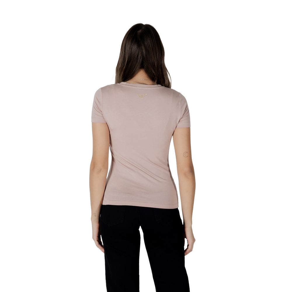 EA7 Emporio Armani Rosa Modal-T-Shirt