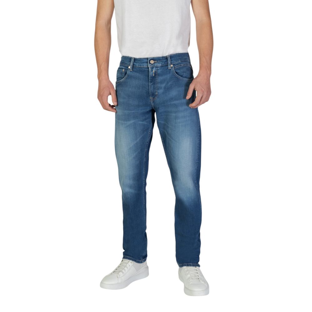 Replay Blaue Slim Fit Jeans aus Baumwolle
