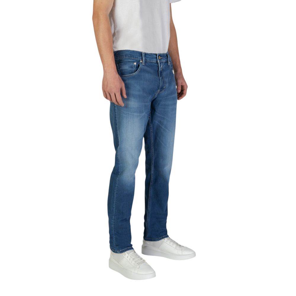 Replay Blaue Slim Fit Jeans aus Baumwolle