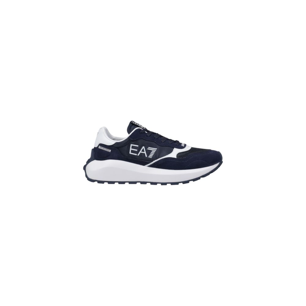 EA7 Emporio Armani Sneaker aus blauem Polyamid