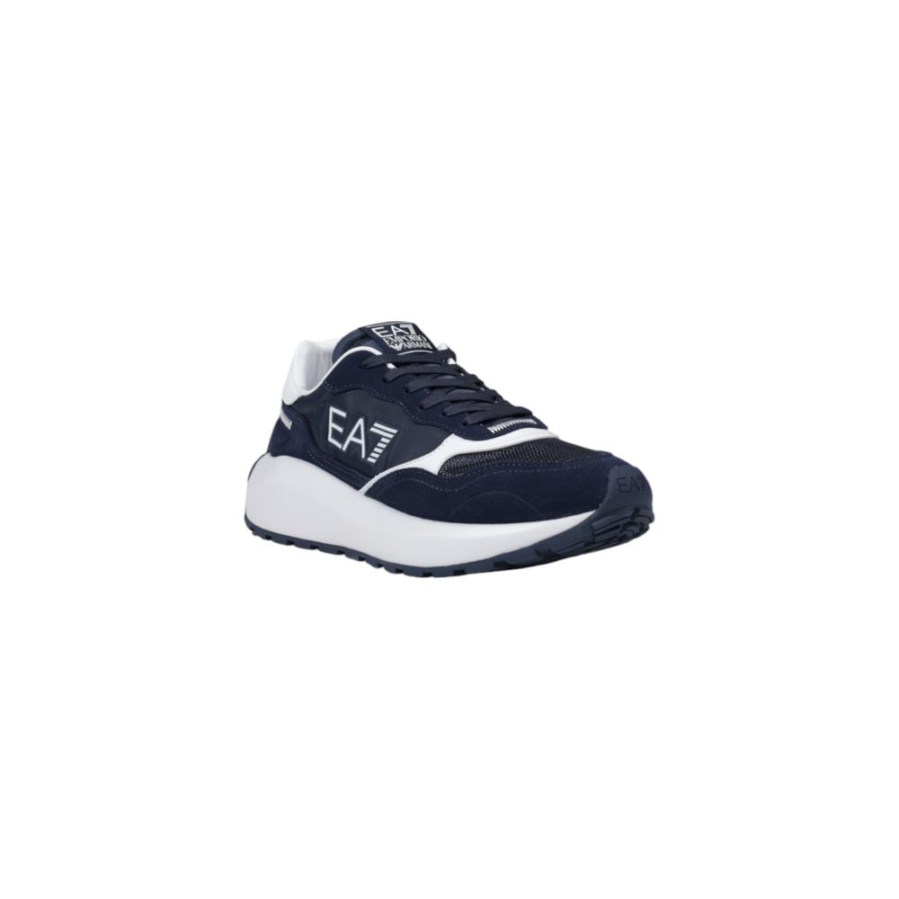 EA7 Emporio Armani Sneaker aus blauem Polyamid
