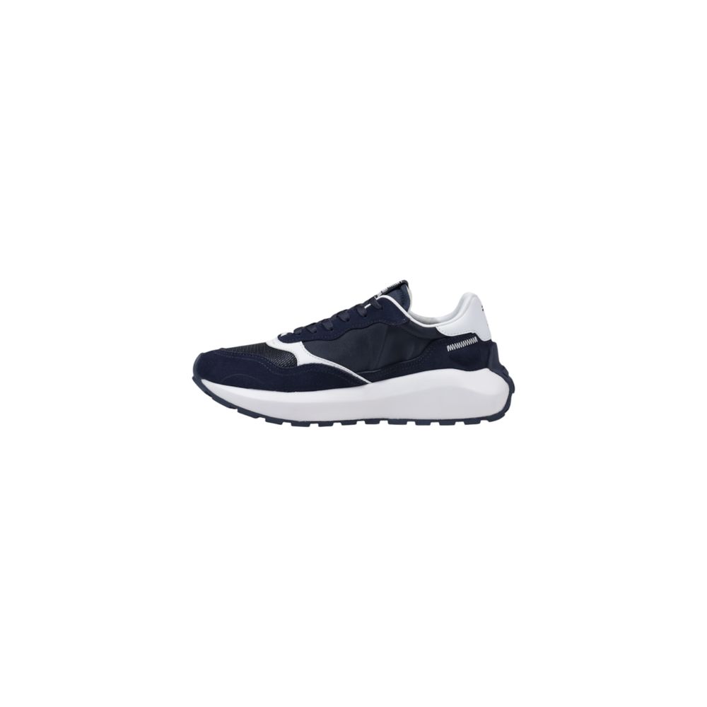 EA7 Emporio Armani Sneaker aus blauem Polyamid