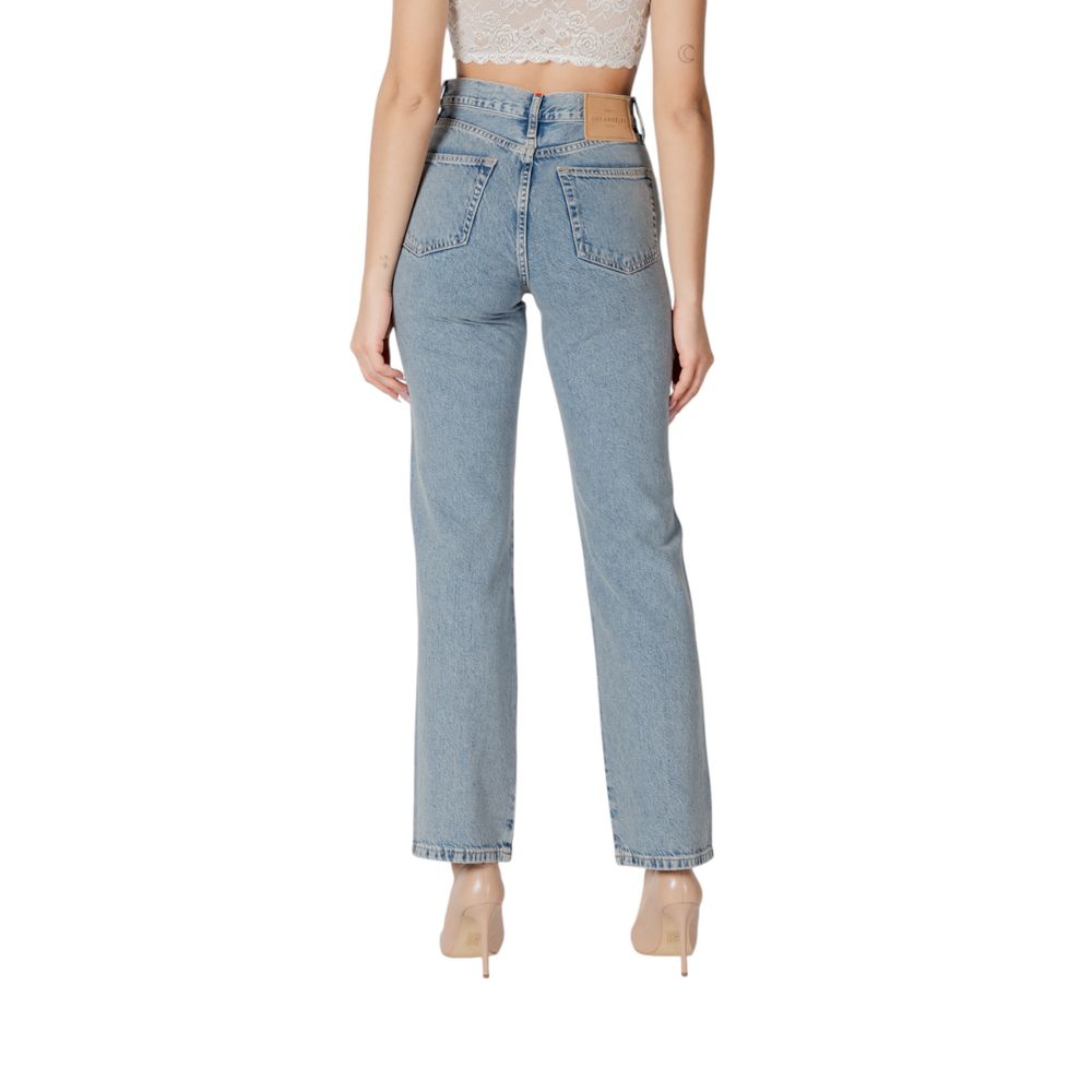 Only Blaue Baumwoll-Mom-Jeans