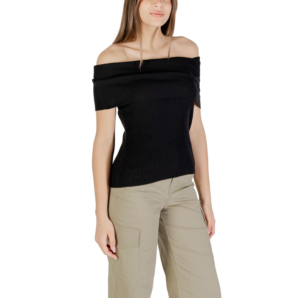 Only Schwarzes Polyester-Body