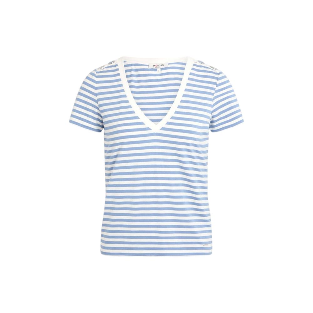 Morgan De Toi Weißes T-Shirt aus Viskose