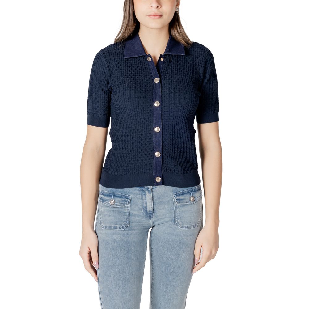Morgan De Toi Blauer Polyester-Pullover