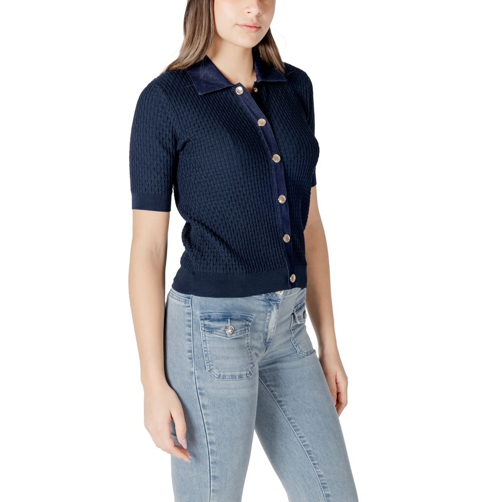 Morgan De Toi Blauer Polyester-Pullover