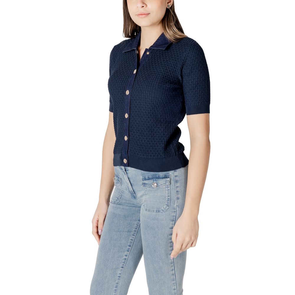 Morgan De Toi Blauer Polyester-Pullover