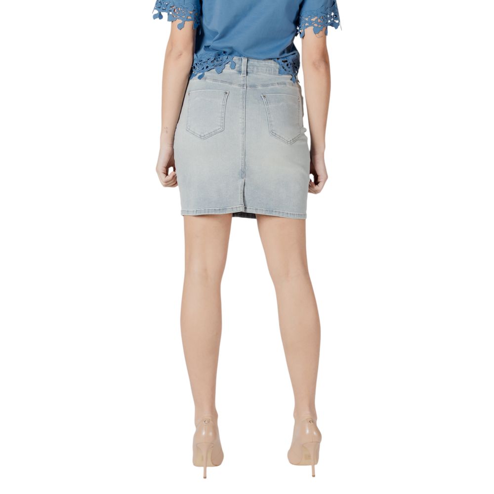 Morgan De Toi Blau Baumwolle Mini