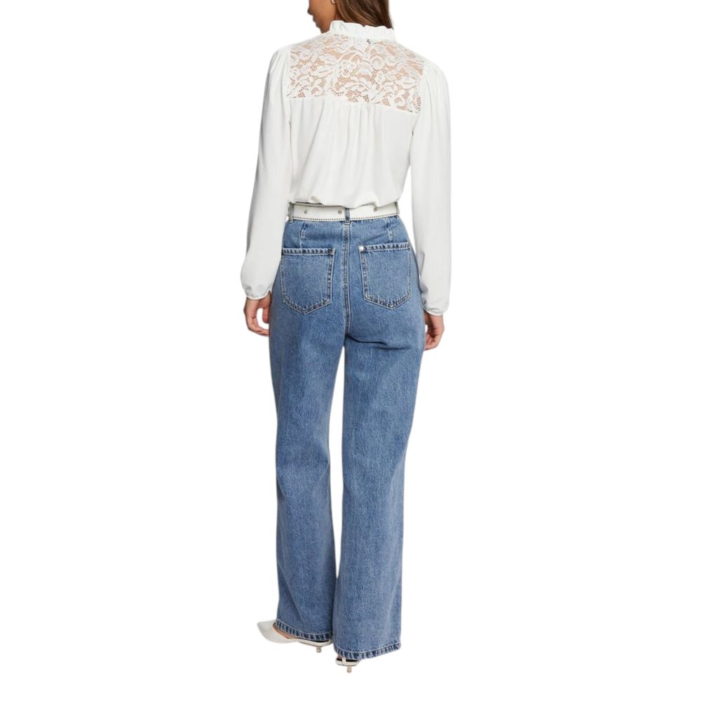 Morgan De Toi Weißes Polyester-Hemd