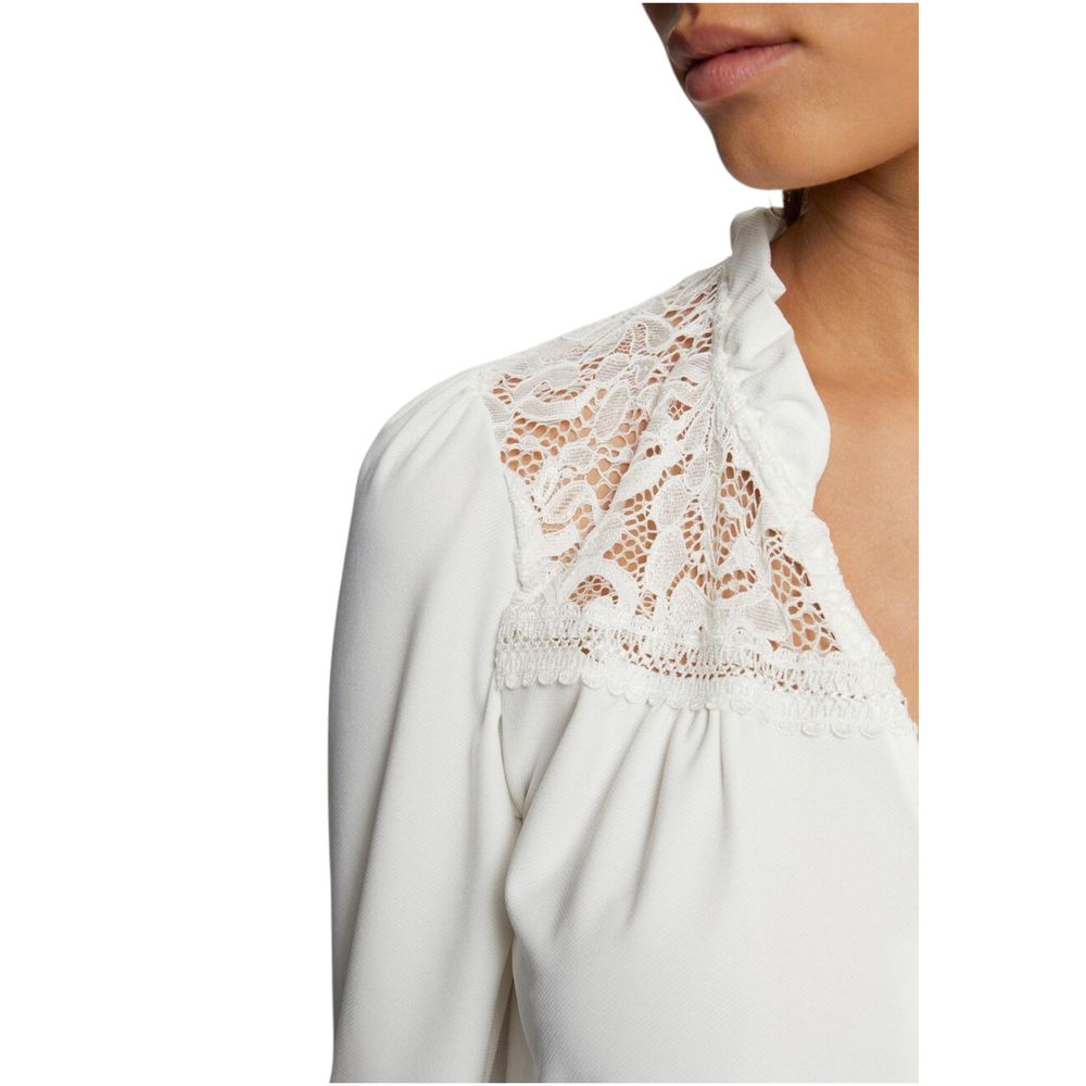 Morgan De Toi Weißes Polyester-Hemd
