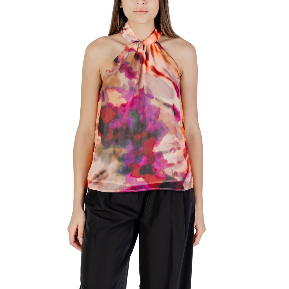 Morgan De Toi Rosa Bluse aus recyceltem Polyester