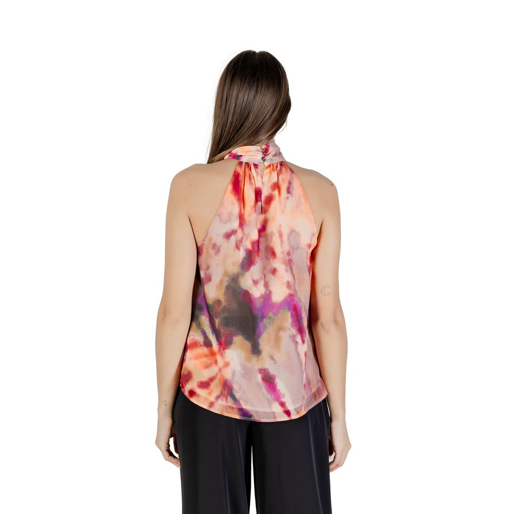 Morgan De Toi Rosa Bluse aus recyceltem Polyester
