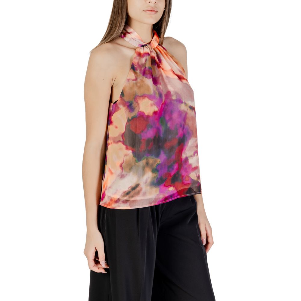 Morgan De Toi Rosa Bluse aus recyceltem Polyester