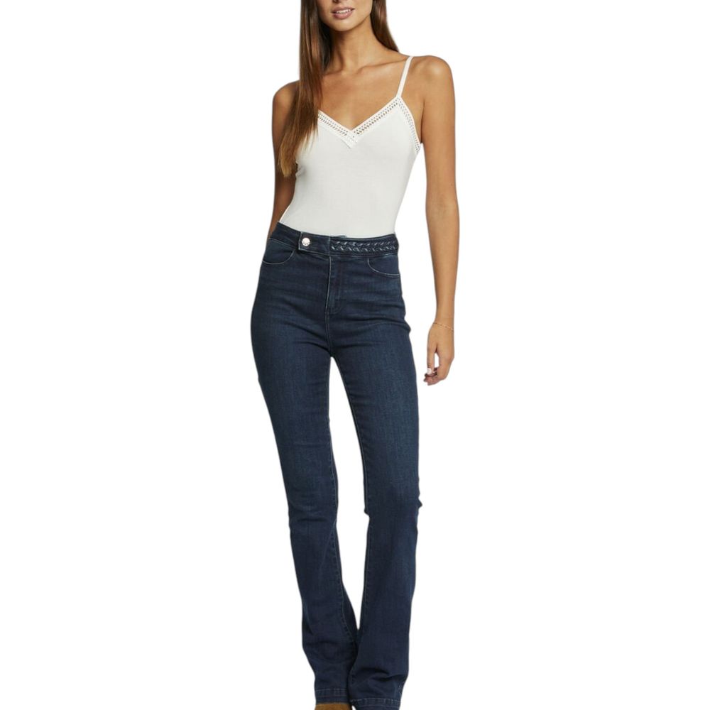 Morgan De Toi Cremefarbenes Viskose-Tank-Top
