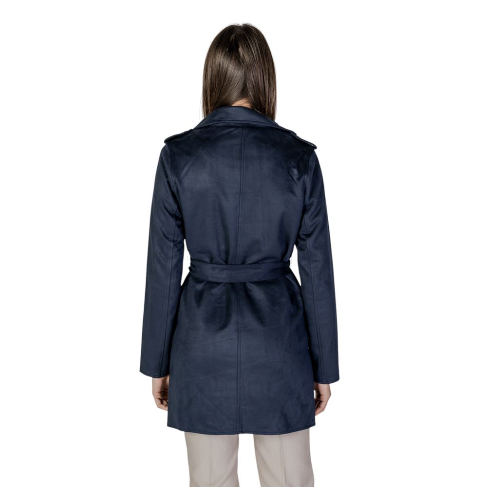 Morgan De Toi Blauer Polyester-Mantel