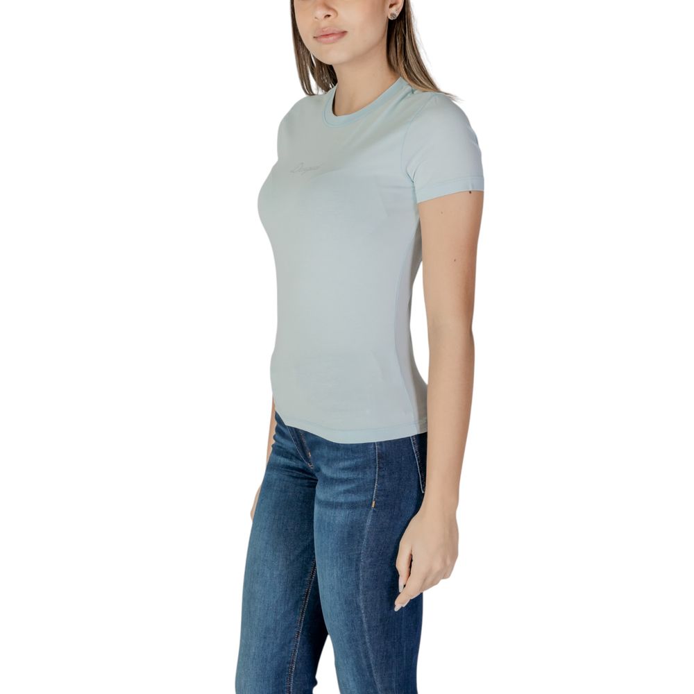 Desigual T-Shirt aus blauer Baumwolle