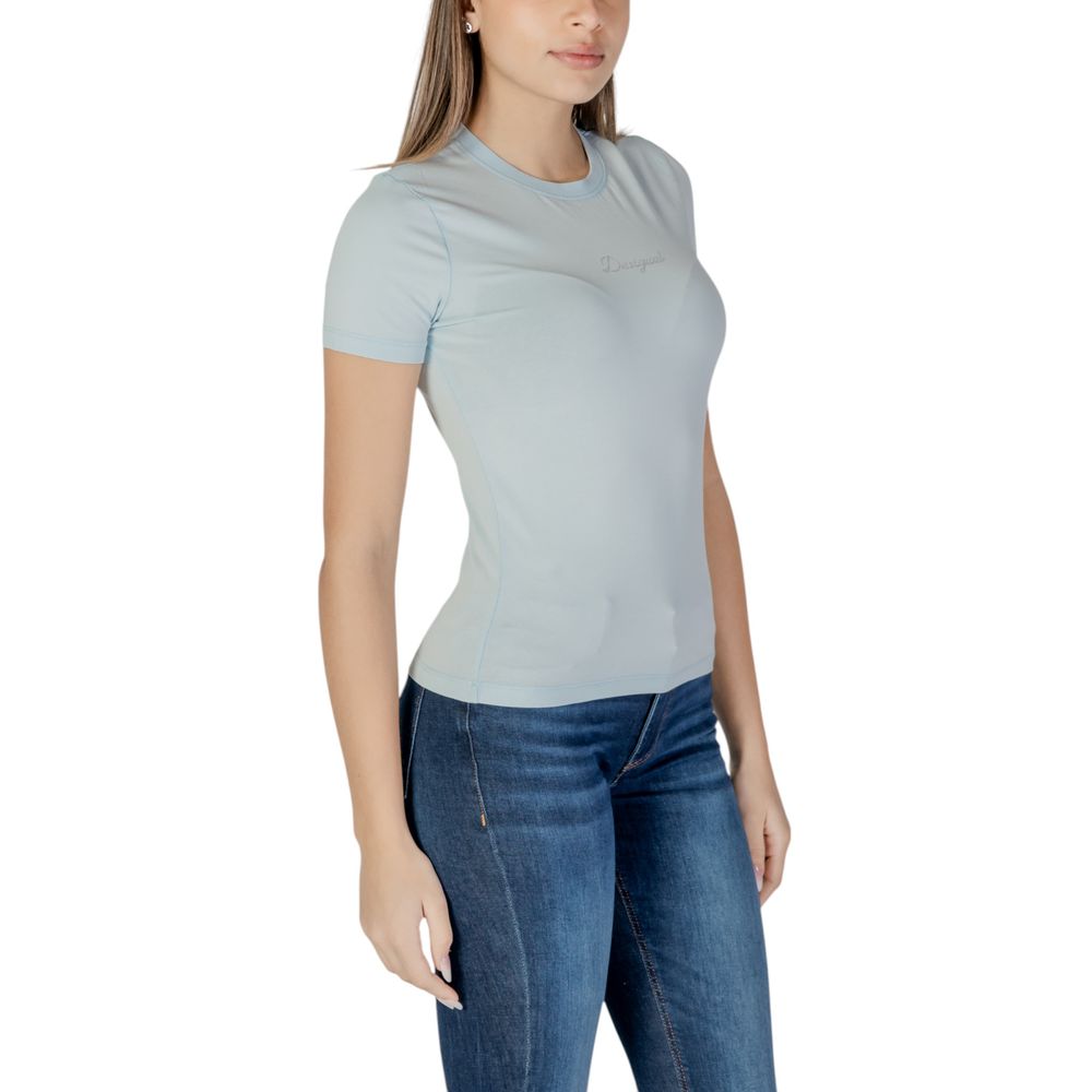 Desigual T-Shirt aus blauer Baumwolle