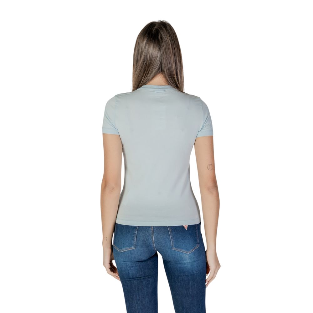 Desigual T-Shirt aus blauer Baumwolle