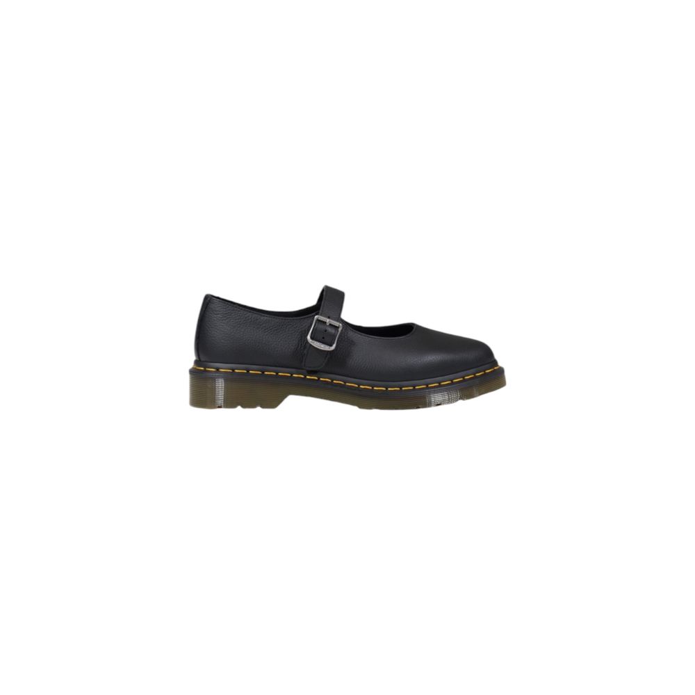 Dr. Martens Schwarze Leder-Plateau-Pumps